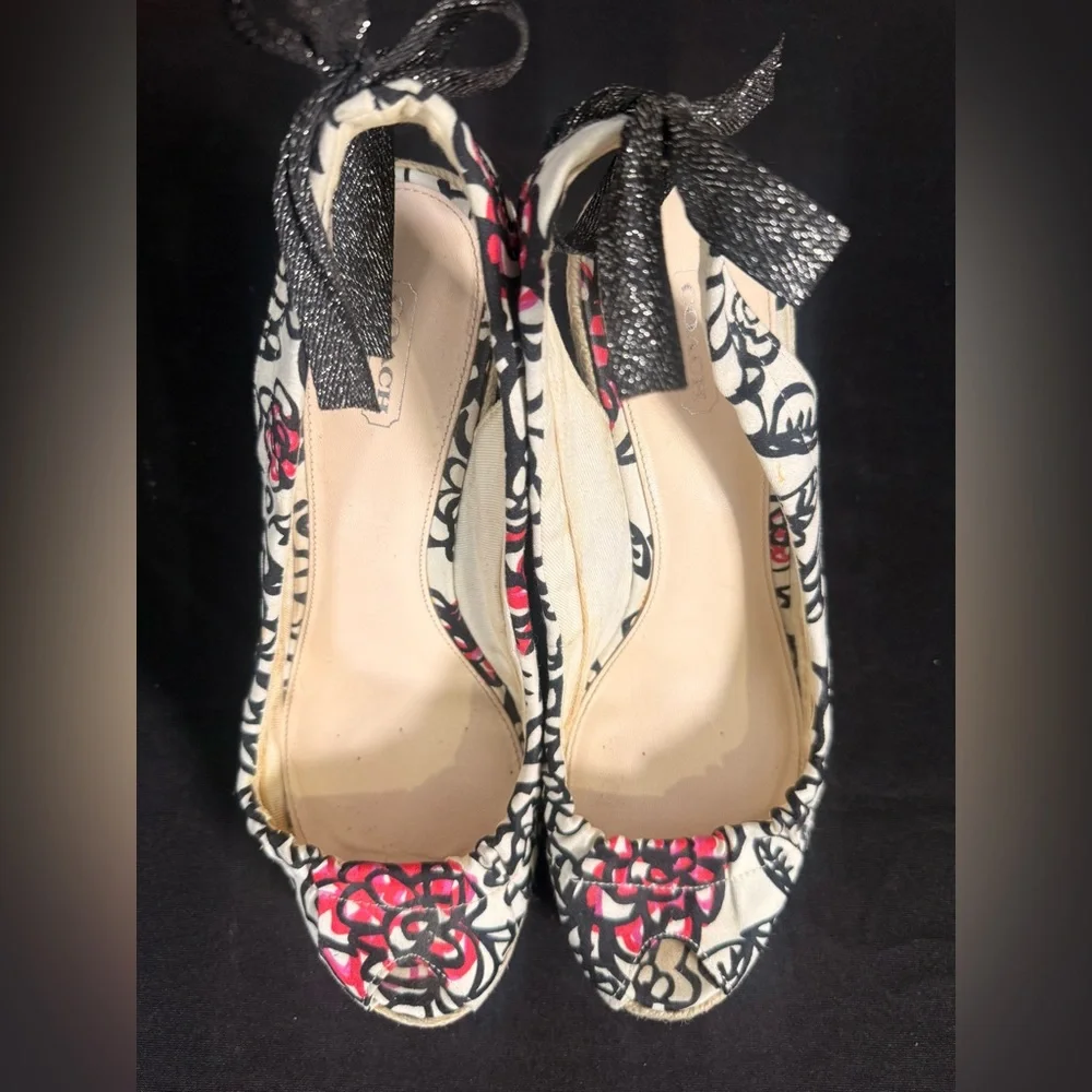 Coach espadrille wedge